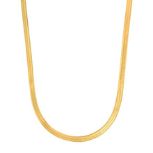 Load image into Gallery viewer, Flat Gold Necklace
