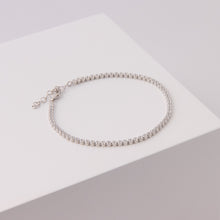Load image into Gallery viewer, Tennis Bracelet Silver
