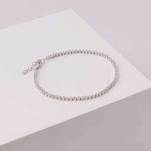 Load image into Gallery viewer, Tennis Bracelet Silver