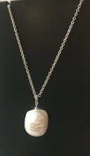 Load image into Gallery viewer, Baroque Pearl Pendant on Silver
