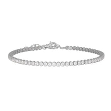 Load image into Gallery viewer, Tennis Bracelet Silver