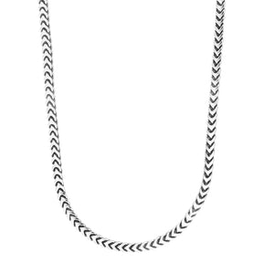 Silver Thick close link style Necklace