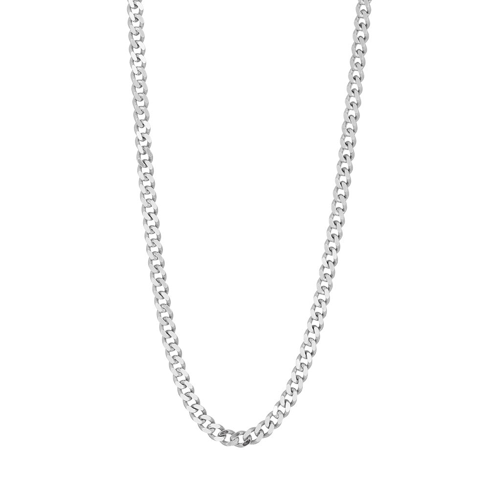 Sterling Silver Panzer Chain 50cm